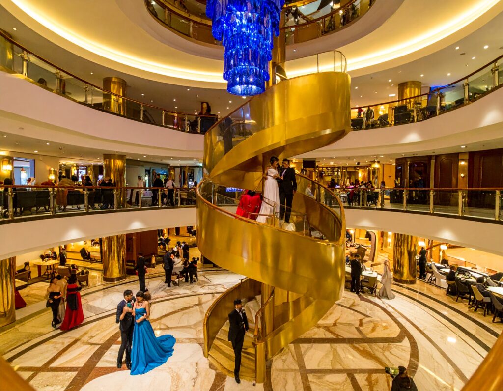MSCベリッシマクルーズの実際の服装事例